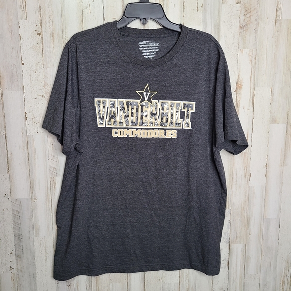 Vanderbilt Commodores Unisex Gray Tshirt Graphic Print Size XL - Picture 7 of 8